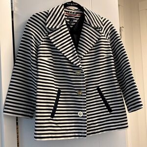 Tommy Hilfiger nautical blazer with brass toggles xs